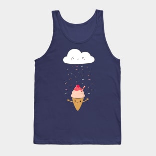 Ice Cream Candy Rain T-Shirt Tank Top